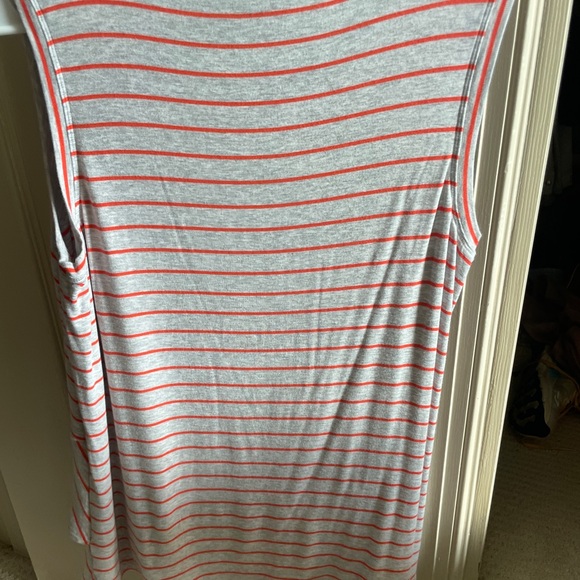 Cabi Striped Ruffle Tank - Picture 2 of 2